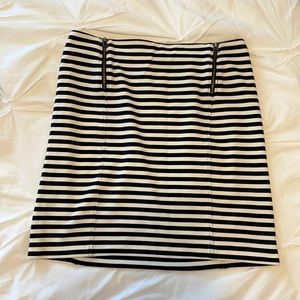 Aritzia / Sunday Best striped mini skirt